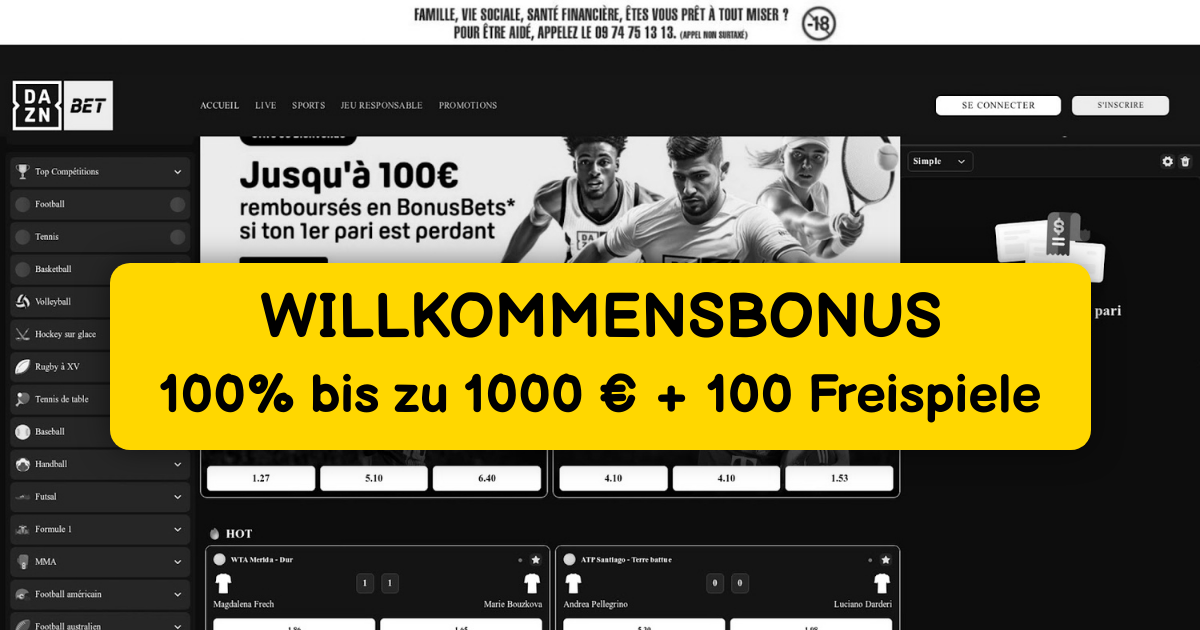 Daznbet Casino in Deutschland